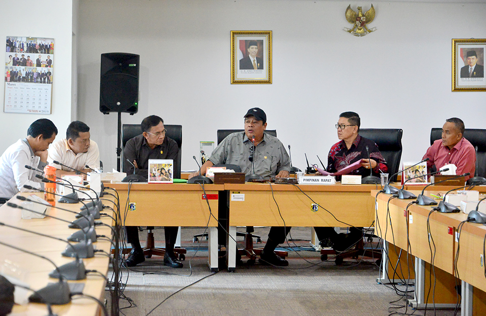 Lima DPRD Daerah Kunjungi DPRD DKI Jakarta : DPRD Provinsi DKI Jakarta