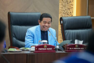 Ketua DPRD DKI Jakarta Khoirudin kata pembuka audiensi