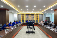 Suasana Audiensi Ketua DPRD DKI Jakarta bersama pengurus KNPI DKI Jakarta