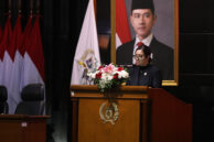 Kepala Bagian Perencanaan dan Keuangan Sekretariat DPRD Provinsi DKI Jakarta Saria D.A.G Sinaga menyampaikan Rencana Kerja DPRD Provinsi DKI Jakarta Tahun Anggaran 2026.