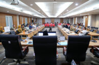 Suasana rapat kerja Pansus Kawasan Tanpa Rokok (KTR) DPRD Provinsi DKI Jakarta.