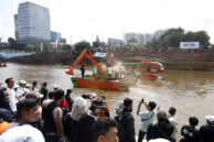 Suasana kemeriahan Festival Perahu Cilung 2025.