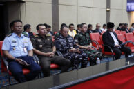 Jajaran FORKOPIMDA mengikuti rangkaian Rapat Paripurna.