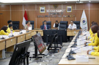 Anggota Komisi E DPRD Provinsi DKI Jakarta, Jhonny Simanjuntak memimpin jalannya kunjungan.