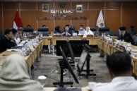 Ketua Pansus Penyelenggaraan Pendidikan, Subki memimpin jalannya rapat.