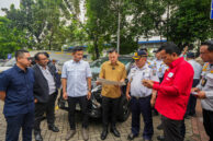 Pansus Perparkiran melakukan Inspeksi Mendadak (Sidak) ke Ruko Graha Mas Pemuda yang dikelola Buana Parking