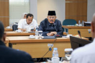 Anggota Pansus Jaringan Utilitas DPRD Provinsi DKI Jakarta, Ferrial Sofyan menyampaikan pendalaman.