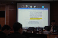 Peserta rapat Pansus Penyelenggaraan Pendidikan hadir secara daring