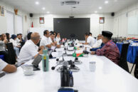 Suasana diskusi Bapemperda DPRD DKI Jakarta bersama PAM Jaya.