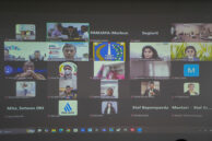 Peserta rapat dengar pendapat (RDP) yang hadir melalui zoom meeting