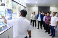 Momen Bapemperda DPRD Provinsi DKI Jakarta mengunjungi Integrated Command Center milik PAM Jaya.