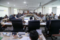 Suasana rapat kerja Komisi D bersama Eksekutif.