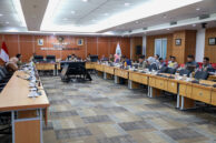 Suasana rapat kerja Pansus KTR DPRD Provinsi DKI Jakarta.