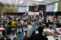 Suasana acara Diskusi Publik Penataan Dapil dan Alokasi Kursi.