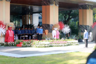 Gubernur DKI Jakarta Pramono Anung bertindak sebagai Inspektur Upacara (Irup).