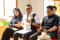 Anggota Komisi E DPRD Provinsi DKI Jakarta, Imamuddin menyampaikan usulan.