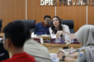 Wakil Ketua Komisi A Alia Noorayu Laksono memulai pembahasan.