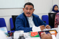 Anggota Bapemperda DPRD Provinsi DKI Jakarta, Mohamad Ongen Sangaji menyampaikan pendalaman.