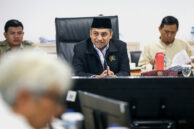 Ketua Bapemperda DPRD Provinsi DKI Jakarta, Abdul Aziz menyampaikan pandangan.