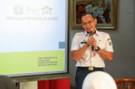 Kepala Dinas Kebudayaan DKI Jakarta, Mochamad Miftahulloh Tamary memberikan penjelasan.