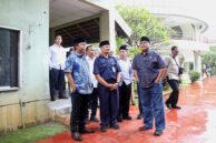 Momen peninjauan Komisi E DPRD Provinsi DKI Jakarta ke SMAN Unggulan M.H Thamrin.