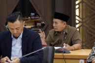 Anggota Pansus Jaringan Utilitas Achmad Yani menyampaikan pendapat.