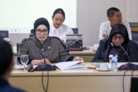 Anggota Pansus Pendidikan DPRD Provinsi DKI Jakarta, Astrid Kuya memberikan pendalaman.