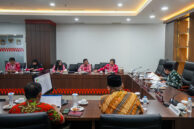 Suasana dialog antara DPRD DKI Jakarta dengan Asosiasi Pengusaha Jasa Dekorasi Indonesia (ASPEDI)