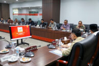 Jajaran Organisasi Angkutan Darat (Organda) DKI Jakarta yang hadir dalam audiensi.