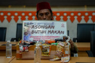 Perwakilan pedagang kecil dan pelaku usaha mikro (pedagang asongan) hadir menyampaikan aspirasi