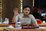 Anggota Komisi B DPRD Provinsi DKI Jakarta, Muhammad Al Fatih memberikan usulan.