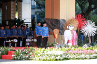 Gubernur DKI Jakarta Pramono Anung menutup upacara Peringatan Hari Kesaktian Pancasila 2025.