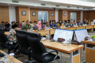 Eksekutif yang hadir dalam rapat kerja Pansus KTR DPRD Provinsi DKI Jakarta.
