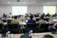 Anggota Pansus Pendidikan dan Bapemperda DPRD Provinsi DKI Jakarta yang hadir dalam rapat kerja.