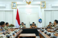 Ketua Bapemperda DPRD Provinsi DKI Jakarta, Abdul Aziz menyampaikan paparan.