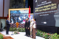 Prosesi Pengukuhan Anggota Baru HIPMI Jaya Angkatan 2025.