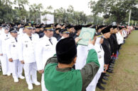 Pengucapan sumpah janji.