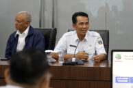 Kepala Bagian Produk Hukum dan Persidangan Nur Achmad menyampaikan pendapat.