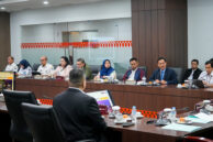 Jajaran eksekutif mengikuti rapat pimpinan gabungan (Rapimgab)