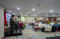 Suasana acara Pembinaan Nazhir Badan Wakaf Indonesia (BWI) Perwakilan Provinsi DKI Jakarta