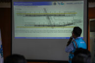 Sosialisasi pengerjaan konstruksi terintegrasi rancangan dan pembangunan Flyover Latumeten oleh perwakilan vendor