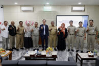 Foto bersama usai seremoni perjanjian kerja sama.