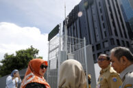 Peninjauan Stasiun Pemantau Kualitas Udara (SPKU).